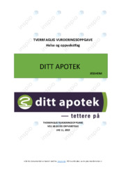 Ditt apotek | Helse og oppvekstfag | Analyse i Biologi