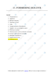 Formering hos dyr | Oppgave i biologi