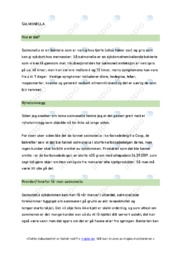 Salmonella | Sykdomsfremkallende bakterie | Oppgave i helse