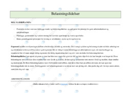 Belastningslidelser | Treningsprogram | Oppgave i Idrettsfag