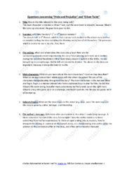 Pride and Prejudice and Oliver Twist | Oppgave i engelsk