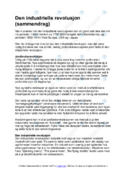 Den industrielle revolusjon | Oppgave i historie og filosofi