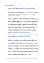 Imperialismen | De krigførende partene | Oppgave i historie