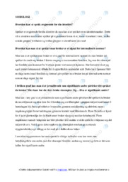 Identitet | Sosialiseringsprosessen & normer | Sosiologi oppgave