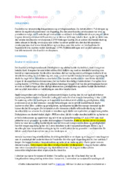 Den franske revolusjon | Oppgave i historie