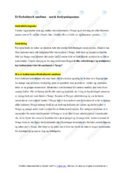 Et flerkulturelt samfunn