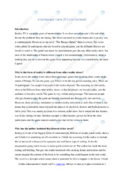 Reality TV | Essay | Oppgave | Engelsk