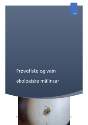 Prøvefiske og vatn | Økologiske målingar | Oppgave i annet