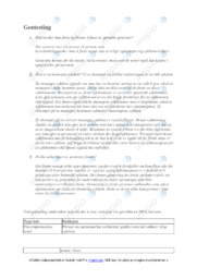 Gentesting fremføring | Oppgave | Biologi