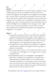 Fotosyntesen | DNA | Oppgave | Biologi