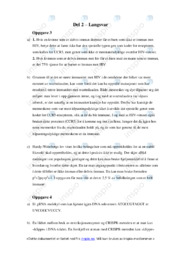 DNA | Oppgave | Tentamen | Biologi