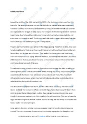 The stolen generation | Rabbit proof fence | Analyse i engelsk