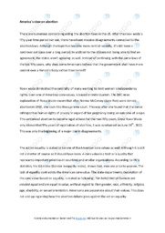 America`s view on abortion | Essay i engelsk