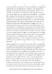 Does social media shape how we perceive the world | Essay