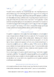 A Journey within | Analysis of poem | Rupi Kaur | Exam | Engelsk