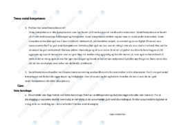 Sosial kompetanse | Barn og ungdom | Case oppgaver i sosiologi