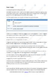 Geometrisk rekke | Oppgave | Prøve | Matte
