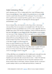 Andre verdenskrig i Norge | Oppgave | Historie