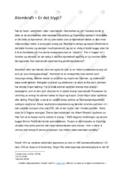 Er det trygt | Lava og atomkraft | Oppgave | Naturfag
