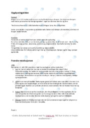 Wiener kongressen | Opplysningstiden | Oppgave | Historie
