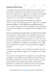 Industrielle revolusjon Svelgen | 1800 | Oppgave | Historie