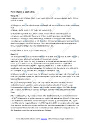 Syre base | Oppgave | Prøve | Kjemi