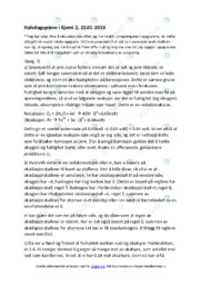 Kjemiske reaksjoner | Halvdagsprøve | Kjemi