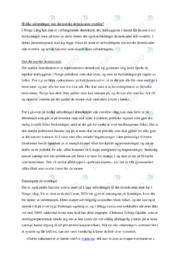 Det norske demokratiet | Utfordringer | Oppgave i politikk