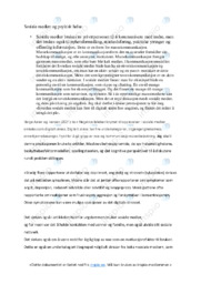 Sosiale medier & psykisk helse | Oppgave i psykologi