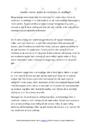 Nordmenn er uhøflige | Oppgave | Samfunnsfag