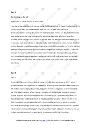 Learning on the job | Oppgave | Tentamen | Engelsk