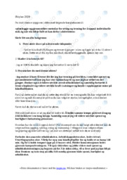 Øktplan | Oppgave | Kroppsøving