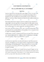 Egentrening | Egentrening kroppsøving | Rapport | GYM