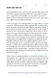 Gutter sier ikke nei | Samtykke