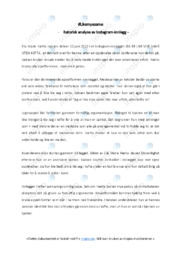 Lassoens sang | Novelletolkning | Marry Somby | Norsk