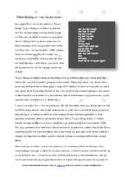 Ser du der nede | Dikttolkning | Trygve Skaug | Oppgave | Norsk