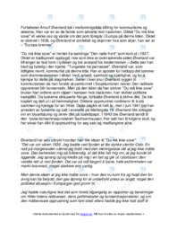 Du må ikke sove | Analyse av diktet | Arnulf Øverland | Norsk
