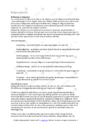 Definisjon av begrepet | Oppgave i religion