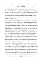 Ja, vi elsker | Dialekter | Prosesskriving i norsk