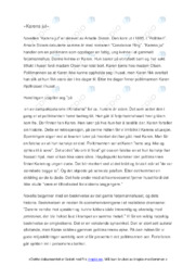 Karens jul | Analyse av novelle i norsk | Amalie Skram