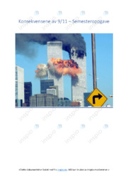 Konsekvensene av 9-11 | Oppgave i samfunnsfag