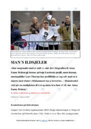 Sians ildsjeler | Reportasje | Sosiologi