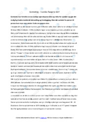 Gentesting | Fremtidsteknologi | Oppgave | Naturfag