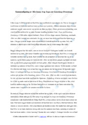 Roman og saga | Sammenligning | Norsk