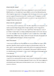 Two distant strangers | Analytical essay i engelsk