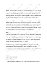 The peacekeepers, destruction, Albert Einstein… | Oppgave