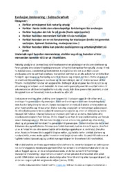 Hvordan utvikler menneskene seg | Oppgave i naturfag