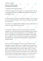 Sannheten bak speilbildet | Oppgave og analyse